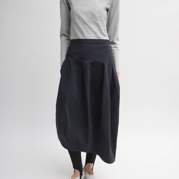 Tibi Dresses & Skirts - Tibi Nylon Asymmetrical Balloon Skirt